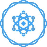 Atom Structure Vector Icon