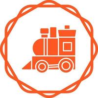 Toy Train Vector Icon