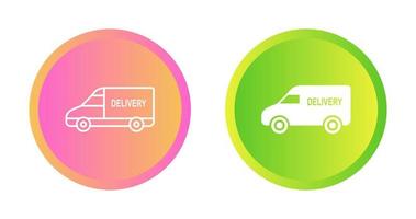 Delivery Car Vector Icon