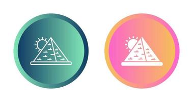 Pyramid Vector Icon