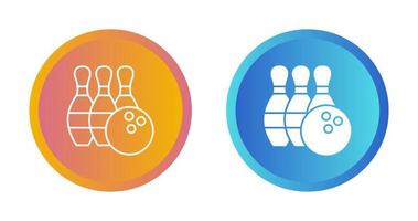 Bowling Vector Icon