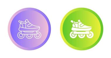 Roller Skates Vector Icon