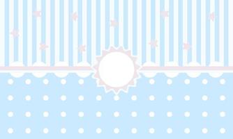 Cute background template. Vector illustration.