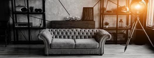 sofa in scandi style photo