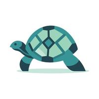 Abstract Turtle logo icon design, vector illustration, vector stock image, turtle sign symbol