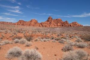 Aztec sandstone at Valley of Fire State Park in Nevada, USA photo