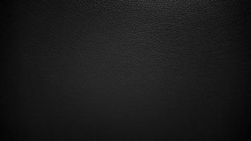 Dark black leather texture background photo