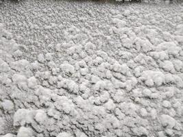 textura de Fresco Nevado paño invierno nieve antecedentes foto