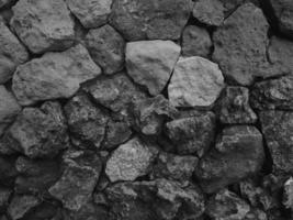 Texture of a stone wall photo