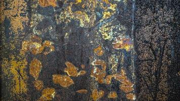 Dark rusty metal background photo