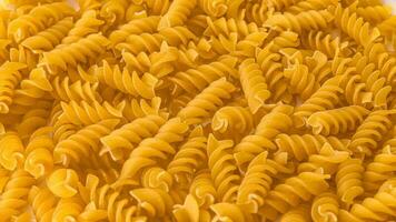 Dry Italian pasta background healthy food photo