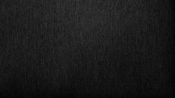 Dark black embossed fabric texture photo