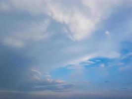 Sky with clouds landscape background photo