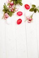 easter eggs flowers decoration tradition spring holiday paperspace photo