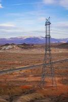 Desierto fuera de de las vegas foto