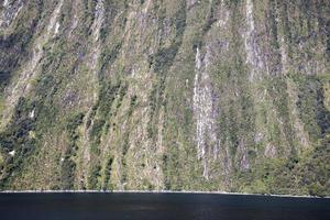 Fiordland National Park Steep Coastline photo