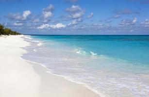 Half Moon Cay Island Turquoise Color Waves photo