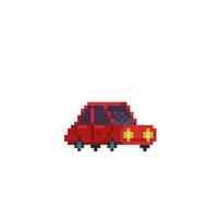 8 bit pixel racing car. Mini type transport vehicles for game assets in  vector illustration. 27378300 Vector Art at Vecteezy