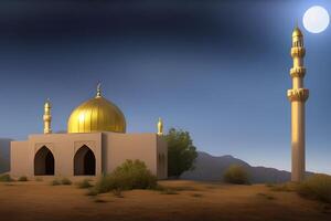 islamic praying mosque arabic, eid mubarak photo