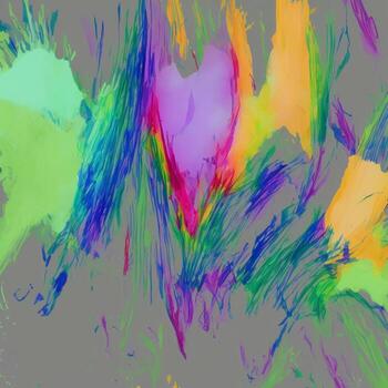 Abstract Painted Backgrounds,Digital watercolor Textures,Multicolor Fractal Surfaces, Designed with artificial intelligence, photo