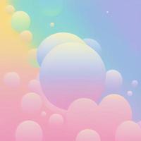 Y2K nostalgia gradient abstract background.  Ai generative art photo