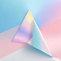 Y2K nostalgia gradient abstract background. Ai generative art photo