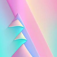 Y2K nostalgia gradient abstract background. Ai generative art photo