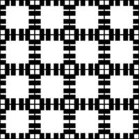 Modern geometry pattern, black and white abstract background, trendy print, monochrome retro texture vector