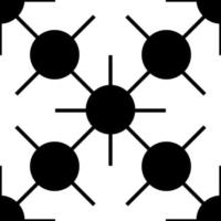 Stylish abstract pattern with black pattern design modern for concept design vector
