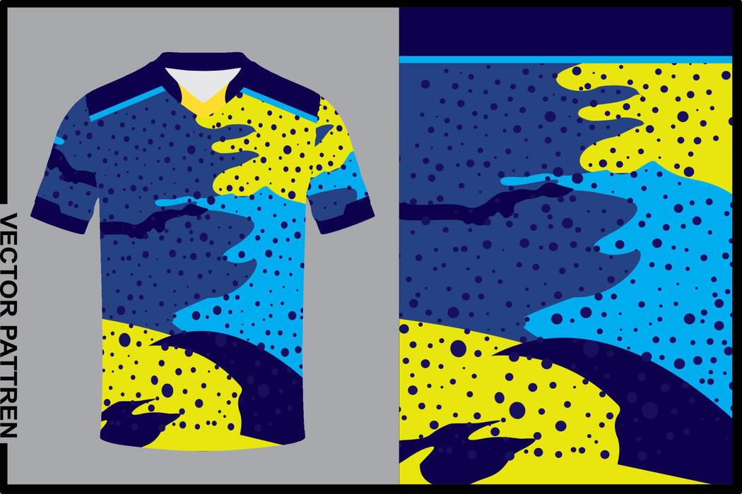Blue Yellow Jersey Vector Art, Icons, and Graphics for Free Download