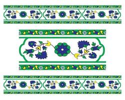 Pattern Flower Borders Designs Free Download vector