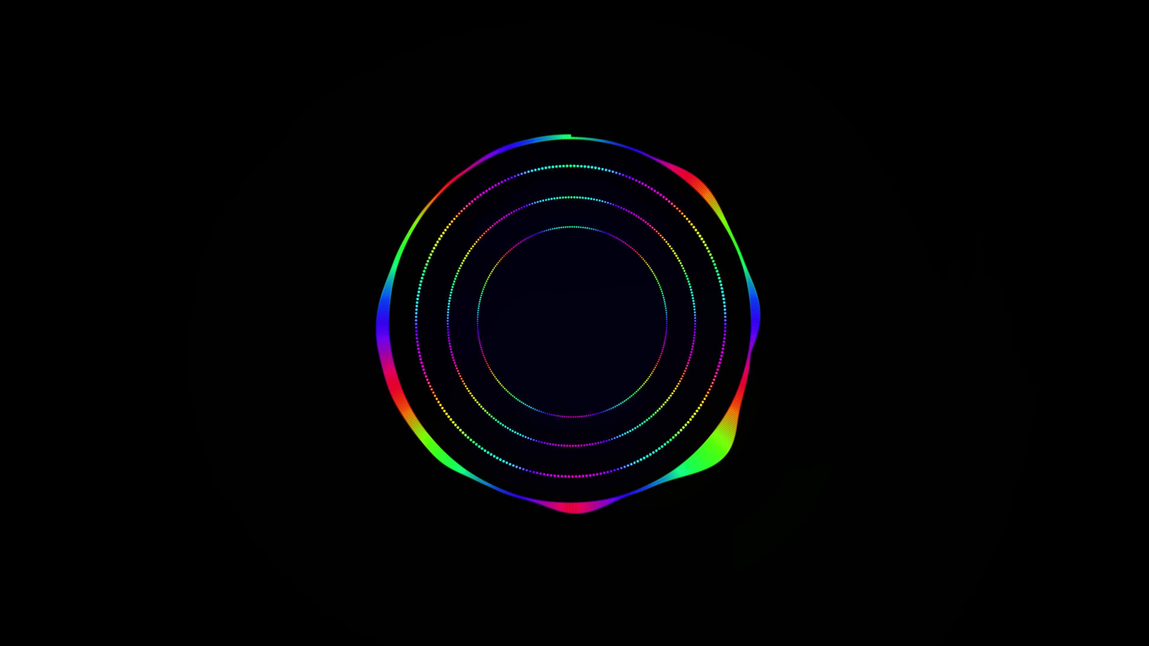 Music Equalizer, Sound Visualization Wave Animation. Abstract Digital