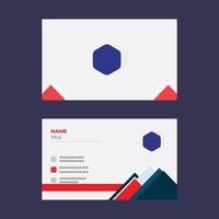 Business Card Design vector