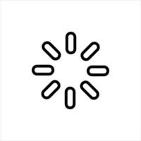 loading in flat design style vector