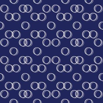 seamless pattern with circle illustration design photo