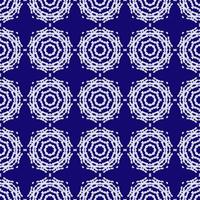 seamless pattern with circle shape illustration design photo