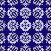 seamless pattern with circle shape illustration design photo