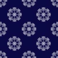 seamless pattern with circle shape illustration design photo