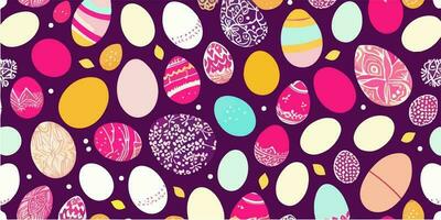 Vector Illustration of Easter Egg Fun