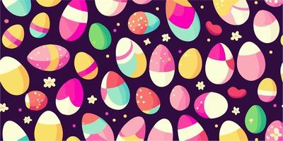 Vector Abstract Easter Egg Designs for Modern Decor