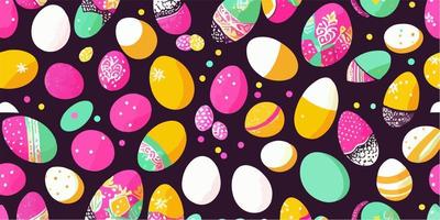 Vector Easter Egg Borders and Frames for Graphic Design