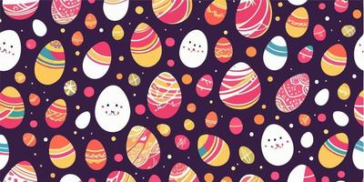 Vector Illustration of Easter Egg Seasonal Greeting