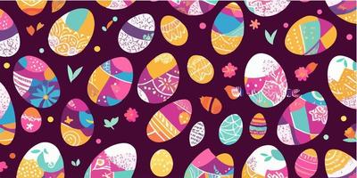 Vector Illustration of Easter Egg Wall Art