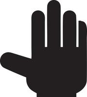 Hand icon symbol vector image. Illustration of the isolated finger hand touch human design. EPS 10