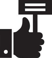 Hand icon symbol vector image. Illustration of the isolated finger hand touch human design. EPS 10