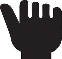 Hand icon symbol vector image. Illustration of the isolated finger hand touch human design. EPS 10