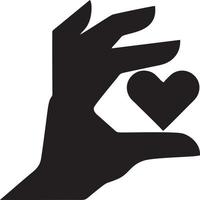 Hand icon symbol vector image. Illustration of the isolated finger hand touch human design. EPS 10