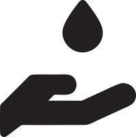 Hand icon symbol vector image. Illustration of the isolated finger hand touch human design. EPS 10