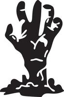 Hand icon symbol vector image. Illustration of the isolated finger hand touch human design. EPS 10