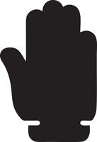 Hand icon symbol vector image. Illustration of the isolated finger hand touch human design. EPS 10